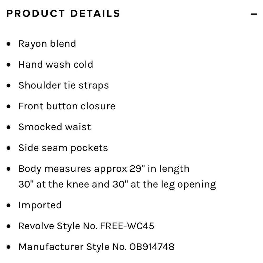FREE PEOPLE Sugar Sands Wide Leg Jumpsuit In Honey sold by Revolve - Picture 3 of 4